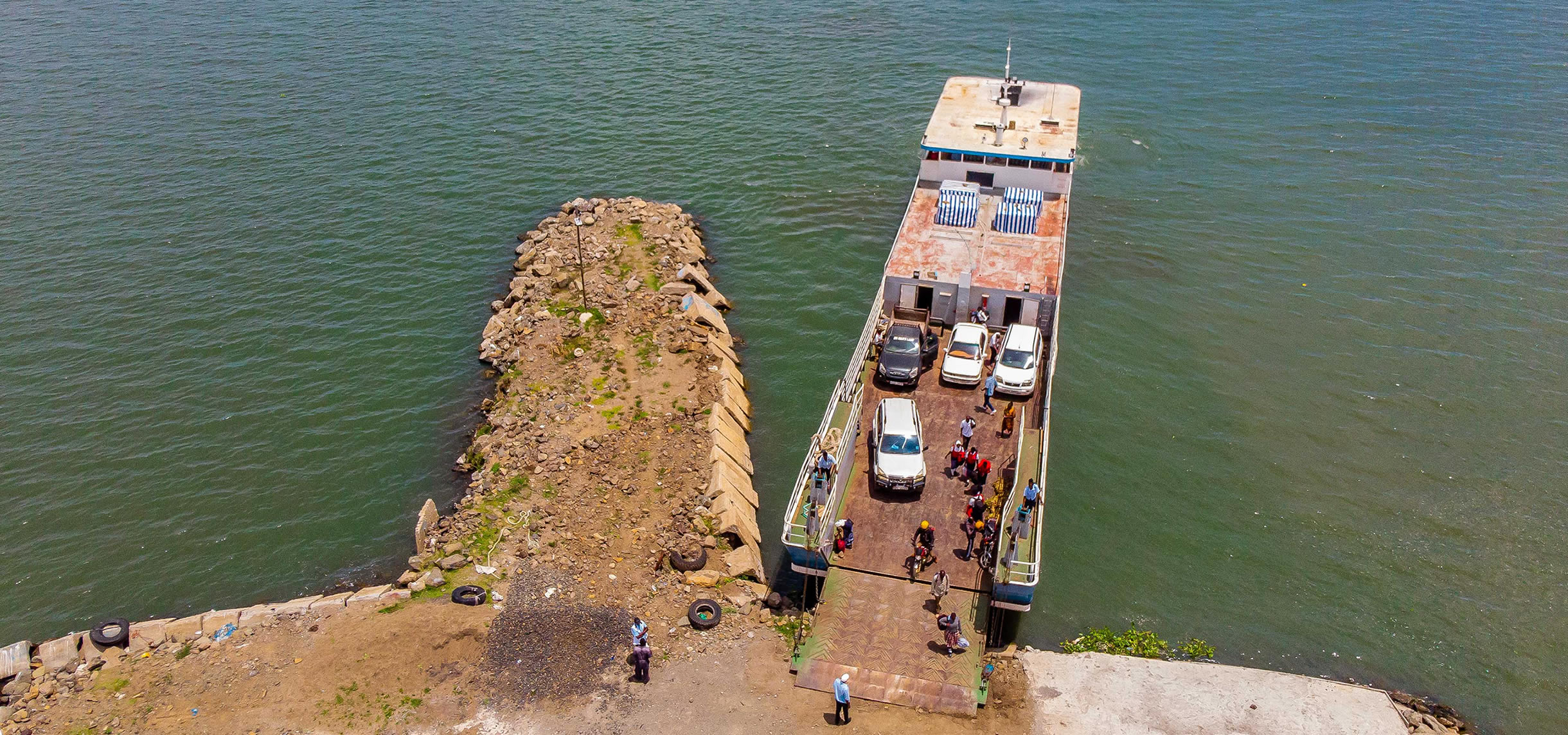 mbita ferry everything onboard